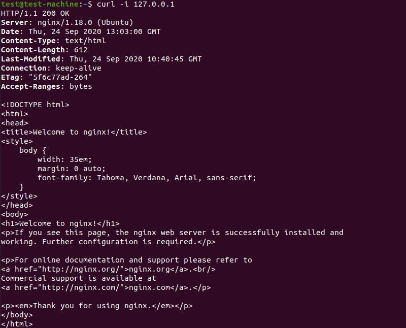 Linux Webserver Installion